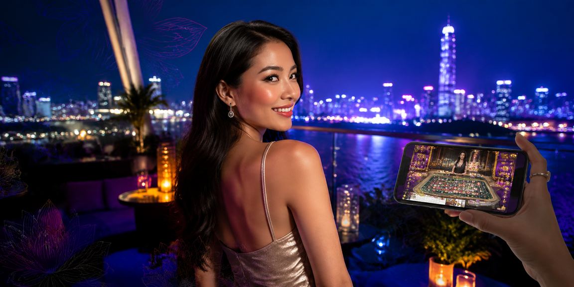 Người chơi trải nghiệm casino trên di động tại bãi biển Hồ Chí Minh