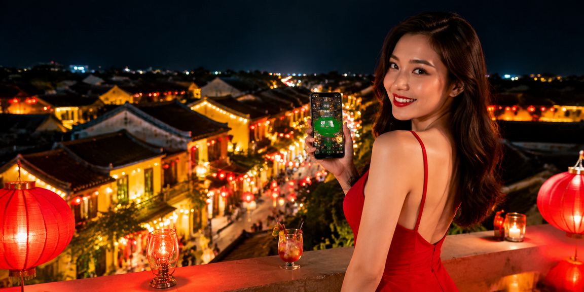 Người chơi theo dõi và cá cược giải bóng đá tại Hội An